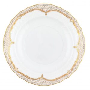 GOLDEN ELEGANCE SALAD PLATE GOLD