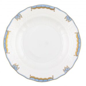 PRINCESS VICTORIA DESSERT PLATE LIGHT BLUE
