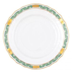 CHINESE BOUQUET GARLAND BREAD AND BUTTER PLATE GREEN