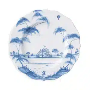 Country Estate Dessert Plate Delft Blue