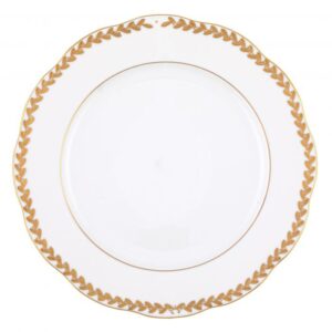 GOLDEN LAUREL SERVICE PLATE GOLD
