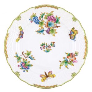 QUEEN VICTORIA SERVICE PLATE MULTICOLOR