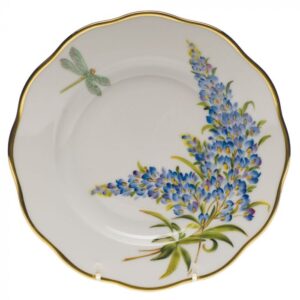 Herend American Wildflowers Salad Plate