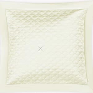 Matouk Ava Quilted Euro Sham Ivory