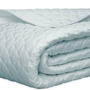 Matouk Ava Quilted Full/Queen Coverlet Pool