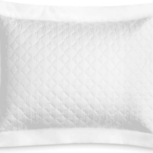Matouk Ava Quilted Standard Sham White