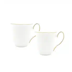 Twig Amelie Set of Two Mugs Brushed Gold
