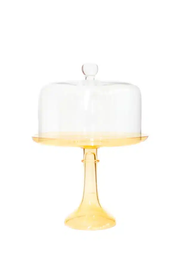 Estelle Colored Glass Cake Dome