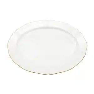 Twig Amelie 14" Oval Platter Brushed Gold