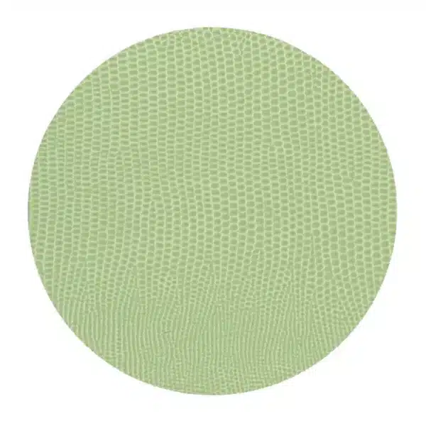 Caspari Moss Green Lizard Round Coasters - 8 Per Package