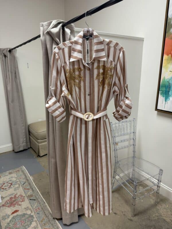 Beulah Style Stripe Maxi Dress