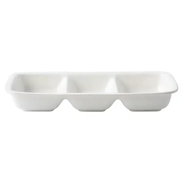 Juliska Puro Triple Section Server - Whitewash