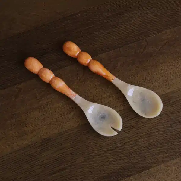 Beatriz Ball Resin Rio Bubble Salad Servers - Image 3