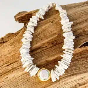 Sariah Necklace -White