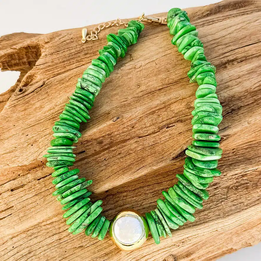 Sariah Necklace -Green