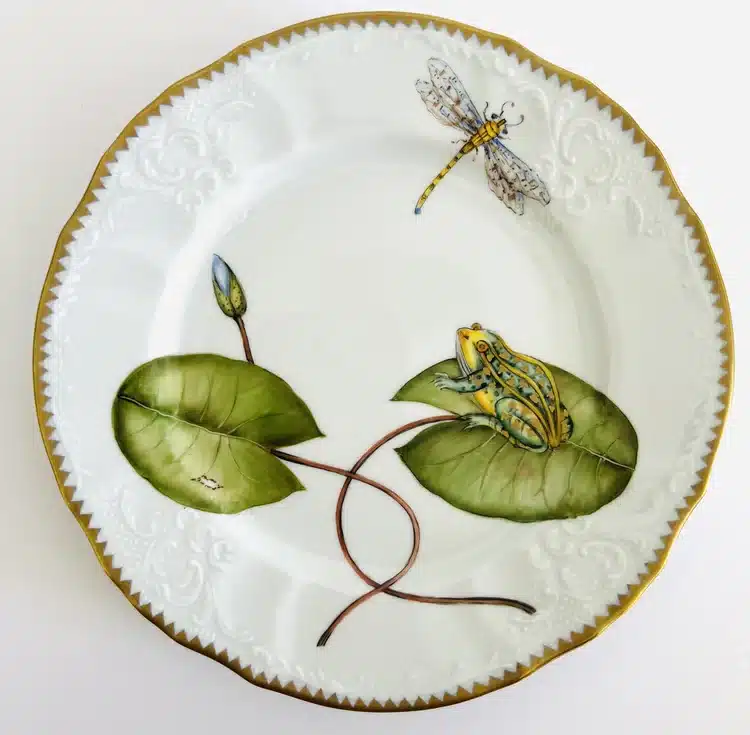 Anna Weatherly Seascape Salad/Dessert Plate