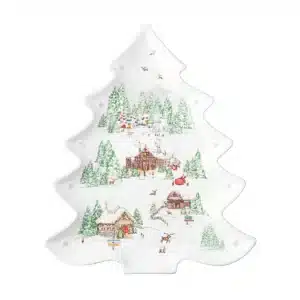 Juliska North Pole Tree Platter